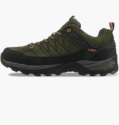 Кроссовки мужские CMP Rigel Low Trekking Shoes Wp Green 3Q13247-55ES