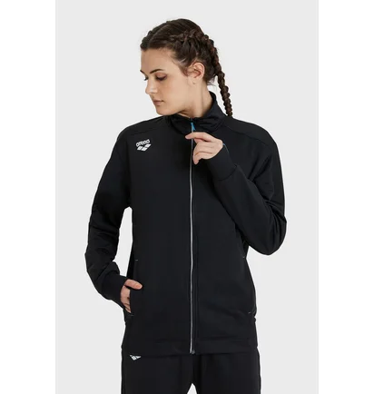 Кофта унисекс Arena Team Jacket Panel Knitted Poly Black 004911-500