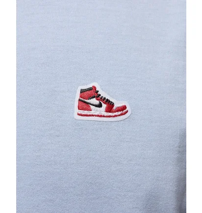 Футболка унісекс Air Jordan Sneaker Patch T-Shirt Light Blue HJ2326-407