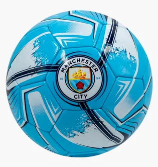 Футбольний м'яч FC Manchester City Light Blue 70098688