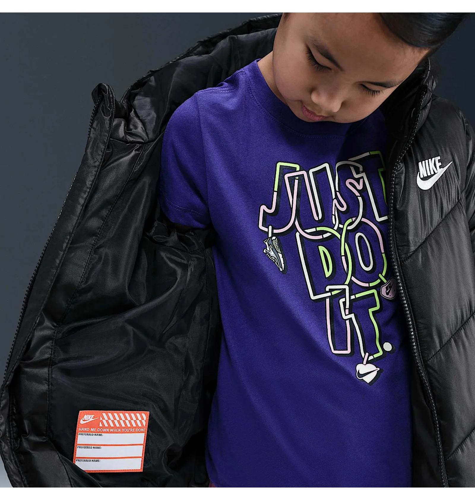 ᐉ Куртка дитяча Nike Sportswear Adp Black 86N074-023 - придбати в