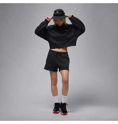 Кофта женская Nike Brk Flc Qz Top Black IH2391-010