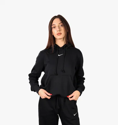 Худи женское Nike Sportswear Phoenix Fleece Hoodie Black HF6839-010