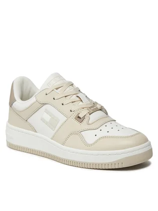 Кросівки жіночі Tommy Hilfiger Tjw Retro Basket Tonal Logo White/Beige EN0EN02483-ACG