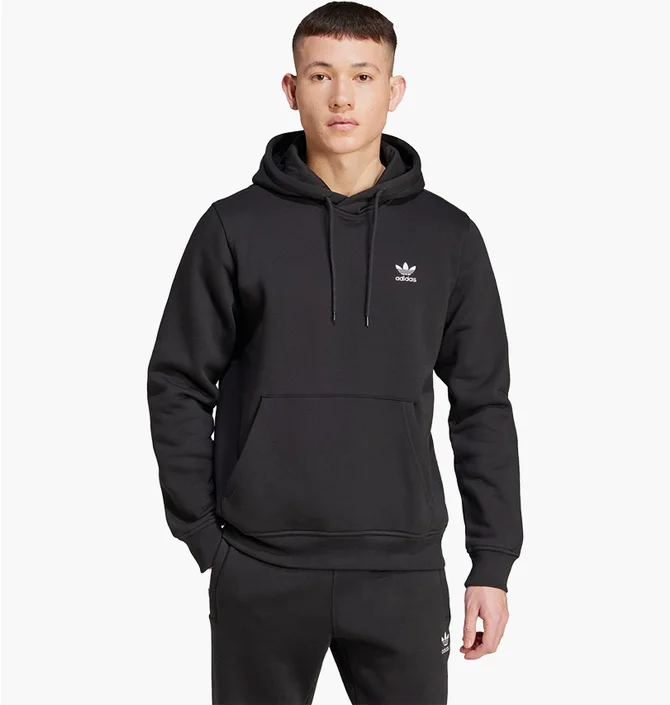 Худи мужское Adidas Trefoil Essentials Black IY4930
