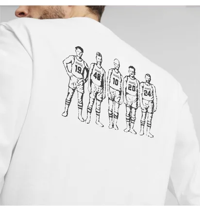Свитшот мужской Puma Mmq White 624005-02