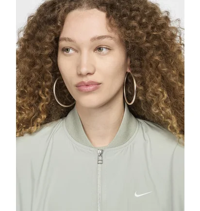 Олимпийка женская Nike Sportswear Essential Oversized Bomber Jacket Olive FN2839-370