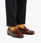Туфли мужские G.H.Bass Weejun Ii Larson Moc Penny Brown BA11711DBRN