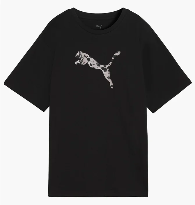 Футболка женская Puma Ess Graphic Animal Black 691821-01