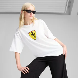 Футболка жіноча Puma Ferrari Race Big Shield White 630206-04