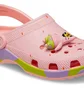 Тапочки унисекс CROCS Spongebob Squarepants X Classic Clog Pink 209479-737