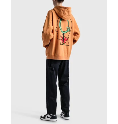 Худі чоловіче Brain Dead Heatwave Orange BDF21T09001947