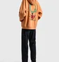 Худі чоловіче Brain Dead Heatwave Orange BDF21T09001947