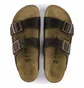 Тапочки женские BIRKENSTOCK Arizona Brown 52533