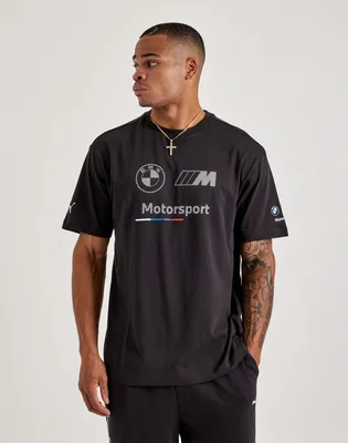 Футболка чоловіча Puma Bmw Motorsport Logo Tee Black 629224-01