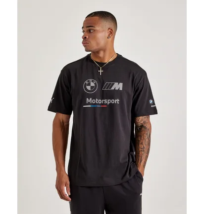 Футболка мужская Puma Bmw Motorsport Logo Tee Black 629224-01