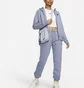 Толстовка жіноча Nike Essntl Flc Fz Hoodie Light Blue Dx2317-493