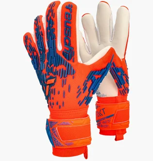 Перчатки вратарские детские Reusch Attrakt Freegel Silver Premium Orange/Beige 5472235-2210