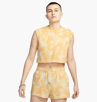 Майка женская Nike W Nsw Wve Dye Jrsy Sl Top A3 Yellow DV7924-795