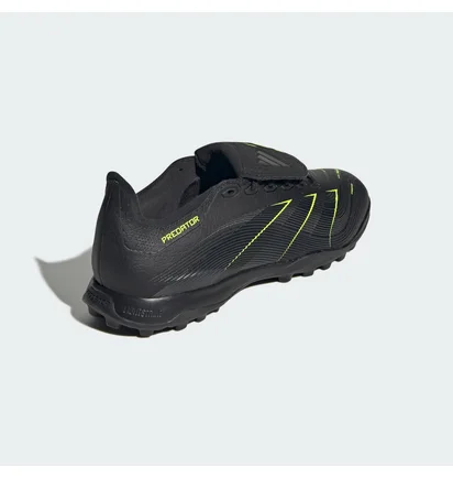 Сороконожки мужские Adidas Predator League Fold-Over Tongue Turf Black JQ1073