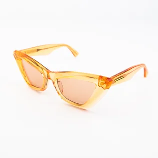 Сонцезахисні окуляри жіночі BOTTEGA VENETA Orange BV1101S-011-53