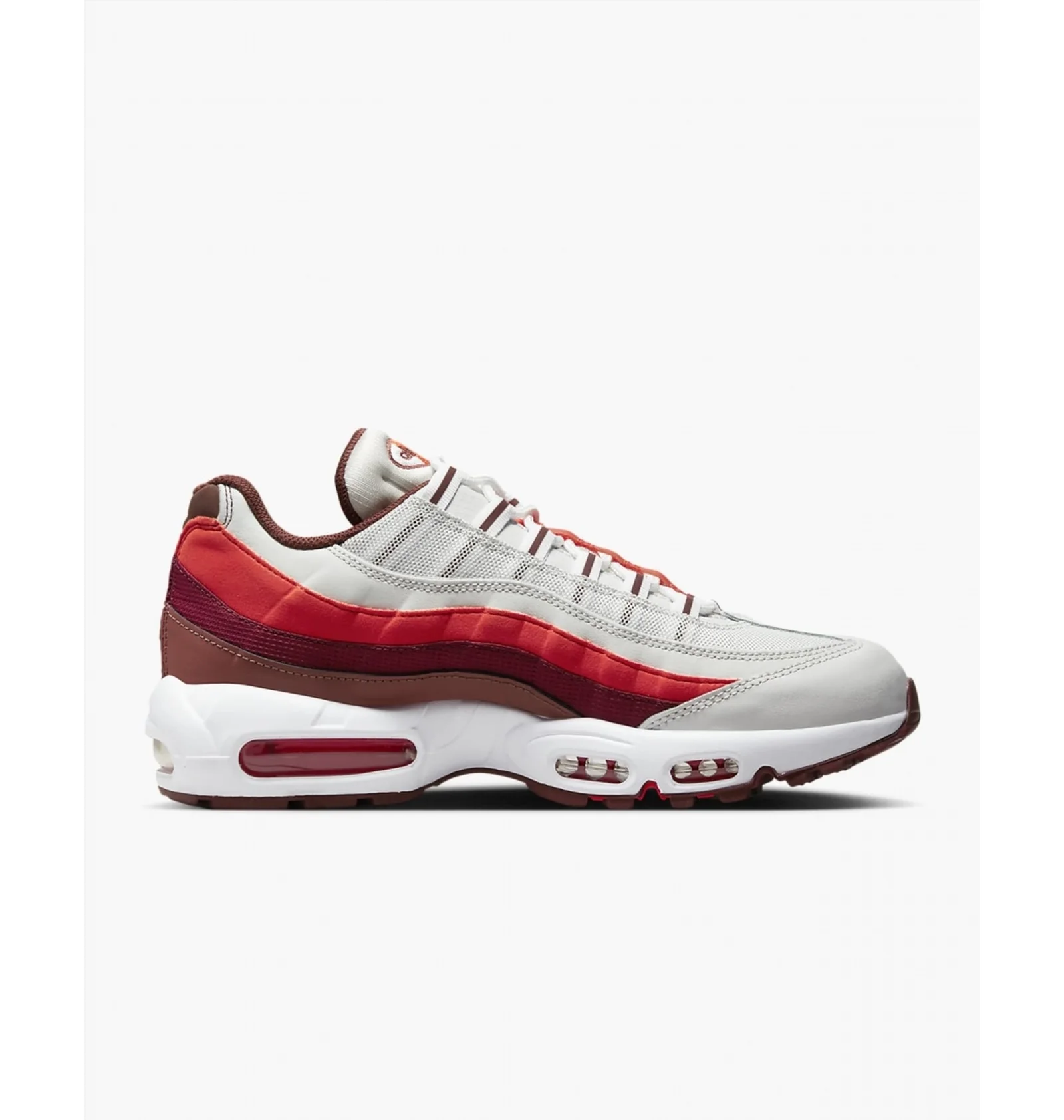 ᐉ Кросівки чоловічі Nike Air Max 95 White/Red DM0011-005