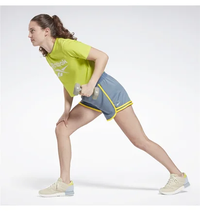 Шорти жіночі Reebok Workout Ready High-Rise Shorts Blue Gr9517