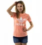 Футболка жіноча Adidas Trefoil Tee Beige CD6892