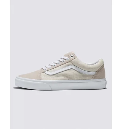 Кеды унисекс Vans Summer Linen Old Skool Shoe Beige VN0007NTNTR