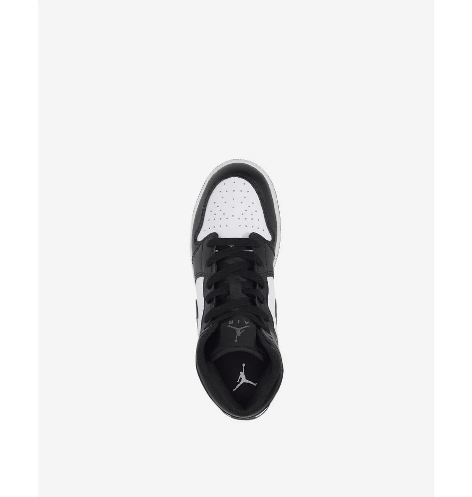 ᐉ Кросівки дитячі Air Jordan 1 Mid Big Black/Grey DQ8423-001
