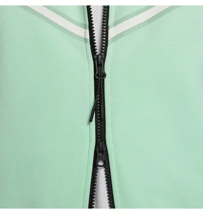 Куртка чоловіча Nike Sportswear Tech Fleece Taped Full-Zip Hoodie Turquoise Cu4489-379