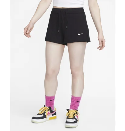 Шорти жіночі Nike W Nsw Rib Jrsy Short Black DV7862-010