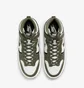 Кроссовки женские Nike Wmns Dunk High Up Khaki White/Green DH3718-103