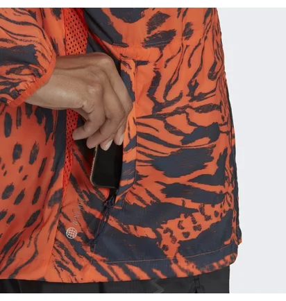 Куртка жіноча Adidas Fast Running Jacket Orange Hl1995