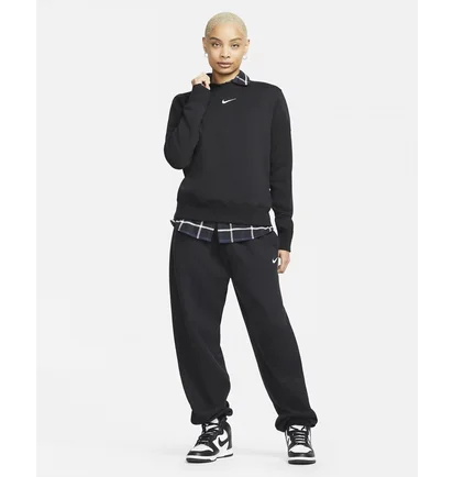 Світшот жіночий Nike Sportswear Phoenix Fleece Crewneck Sweatshirt Black Dq5751-010