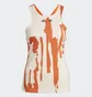 Майка женская Adidas Thebe Magugu Tennis New York Y-Back Tank Top White/Orange Ht4235
