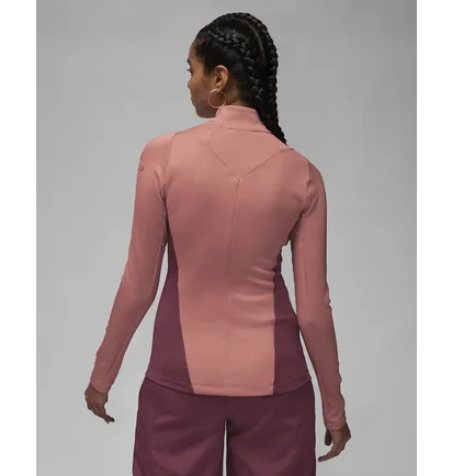 Лонгслив женский Air Jordan 23 Engineered WomenS 1/4-Zip Long-Sleeve Top Pink DV1255-689