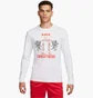 Лонгслив мужской Nike Lebron Long-Sleeve T-Shirt White FQ4908-100