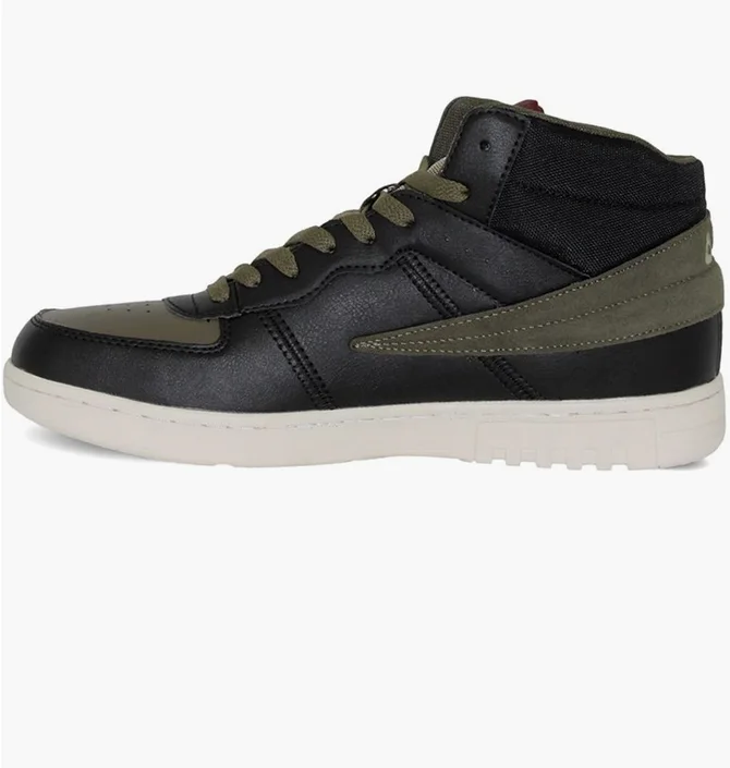 Кроссовки мужские Fila Noclaf Mid Black/Olive FFM019383158