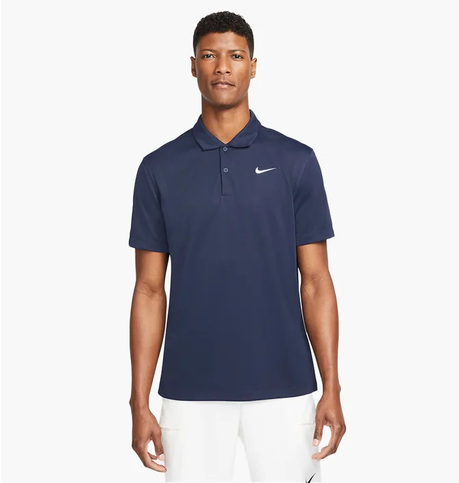 Поло мужское Nike Court Dri-Fit Blue DH0857-451