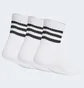 Носки Adidas Cushioned Sportswear (3 пары) White HT3456