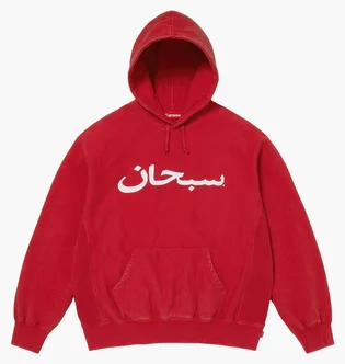 Худі чоловіче Supreme Arabic Logo Red SS26SW73-RED