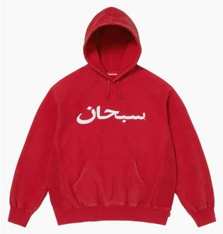 Худи мужское Supreme Arabic Logo Red SS26SW73-RED