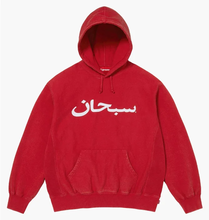 Худі чоловіче Supreme Arabic Logo Red SS26SW73-RED