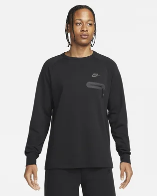 Лонгслив мужской Nike Tech Fleece Lightweight Black FD9880-010