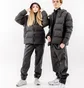 Пуховик унисекс Rains Jackets Black 1506-BLACK
