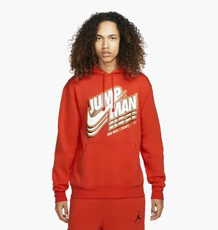 Худі чоловіче Air Jordan Jumpman Orange DC9604-673