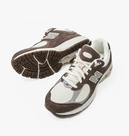 Кросівки чоловічі New Balance 2002R Brown/White M2002RAD