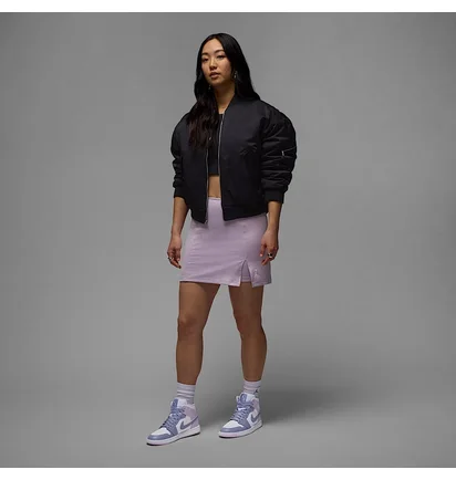 Кросівки жіночі Air Jordan 1 Mid Violet/White BQ6472-510