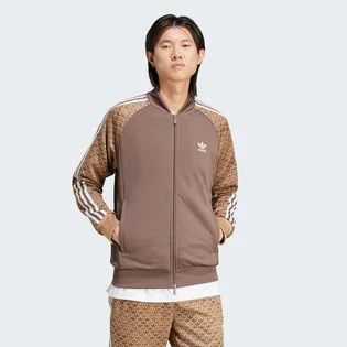 Олимпийка мужская Adidas Sstr Classic Mono Track Top Brown IS0255